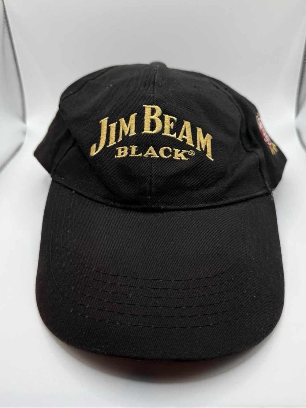 Jim Beam Black Embroidered Black Baseball Cap